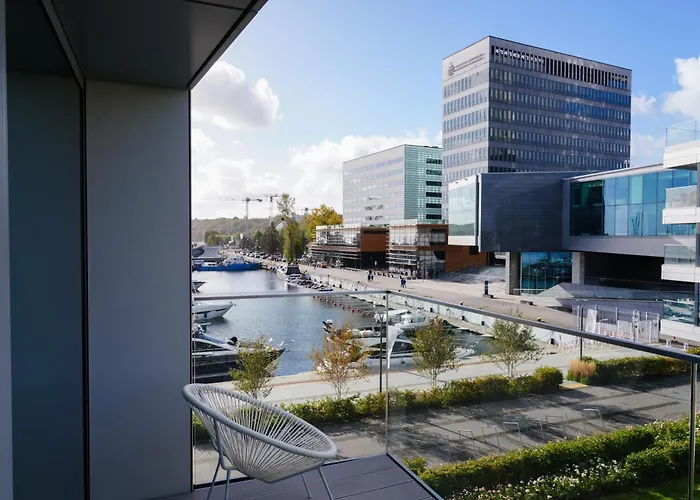 Luxury Yacht Park Marina View Parking Apartament Gdynia